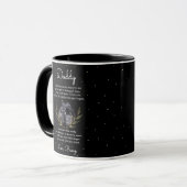 Von Bump bis Vater Meldung Gold Leaf Black Tasse (Vorderseite Links)