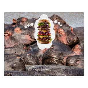 Von Burgern träumen. Poster