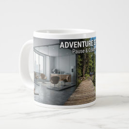 Von Büro zu Natur Tasse