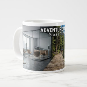 Von Büro zu Natur Tasse