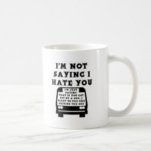 Von Bus Funny Mug treffen Kaffeetasse