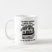 Von Bus Funny Mug treffen Kaffeetasse (Links)