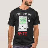 Von Byte Computer Nerd Geek betrieben T-Shirt (Vorderseite)