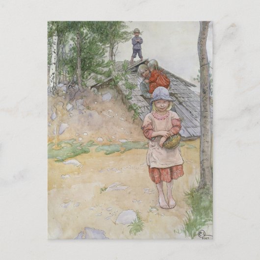 Von Carl Larsson Postkarte (Vorderseite)
