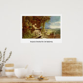 Von Carl Spitzweg gerauchte Verdächtige Poster (Küche)