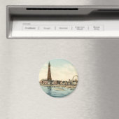 Von Central Pier, Blackpool, England Magnet (In Situ (Geschirrspüler))