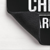 Von Chemo Sarcasm angeheizt, lustige Chemotherapie Mousepad (Ecke)