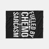 Von Chemo Sarcasm angetrieben Fleecedecke (Vorderseite (Horizontal))