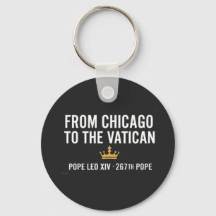 Von Chicago zum Vatikanischen Papst Leo 267. Schlüsselanhänger