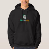 Von Chips gespeist Software Engineer Programmier-C Hoodie (Vorderseite)