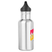 Von Christus angetrieben Edelstahlflasche (Links)