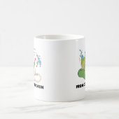 Von Code zu Protein (Protein-Synthese) Kaffeetasse (Mittel)