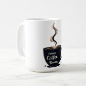 Von Coffee Dreams gespeist Student Tasse (Vorderseite Links)