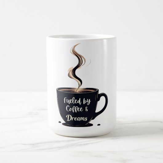 Von Coffee Dreams gespeist Student Tasse (Mittel)