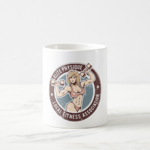 Von Coffee & Gains gespeist - Fitness Lover Tasse