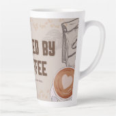 Von Coffee Latte Tasse gespeist - Funny Tall Cup G (Rechts)