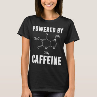 Von Coffein Scientist Coffee angetrieben T-Shirt