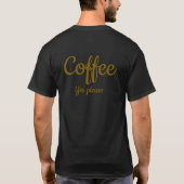 Von Coffein-T - Shirt und Hoodies gespeist (Rückseite)