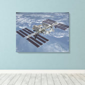 Von Computer generierte Ansicht 2 Leinwanddruck (Insitu (Holzboden))