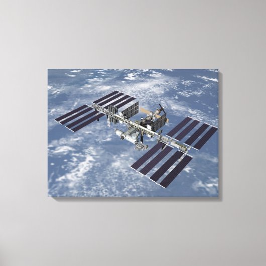 Von Computer generierte Ansicht 2 Leinwanddruck (Vorderseite)