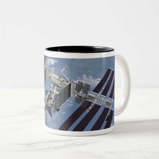 Von Computer generierte Ansicht 3 Zweifarbige Tasse (VorderseiteRechts)