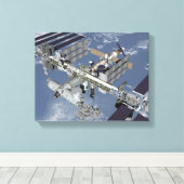 Von Computer generierte Ansicht 5 Leinwanddruck (Insitu (Holzboden))