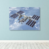 Von Computer generierte Ansicht 5 Leinwanddruck (Insitu (Holzboden))