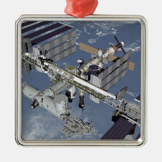 Von Computer generierte Ansicht 5 Ornament Aus Metall (Vorne)