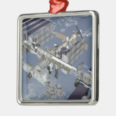 Von Computer generierte Ansicht 5 Ornament Aus Metall (Links)