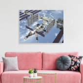 Von Computer generierte Ansicht 6 Leinwanddruck (Insitu (Wohnzimmer))