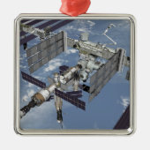 Von Computer generierte Ansicht 6 Silbernes Ornament (Vorne)