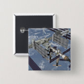 Von Computer generierte Ansicht 7 Button (Vorne & Hinten)