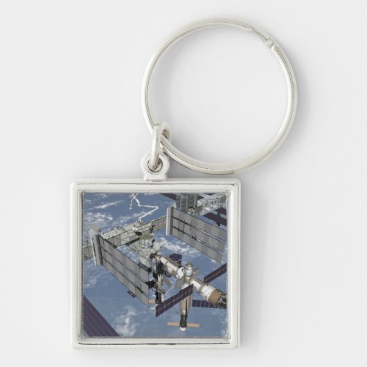 Von Computer generierte Ansicht 7 Schlüsselanhänger (Vorne)