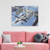 Von Computer generierte Ansicht 8 Leinwanddruck (Insitu (Wohnzimmer))