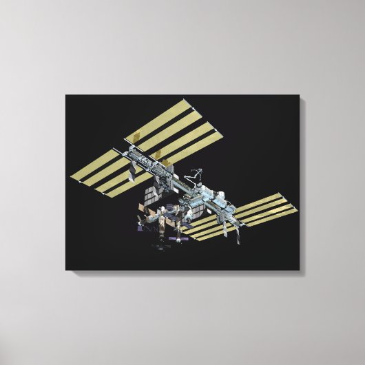 Von Computer generierte Ansicht 8 Leinwanddruck (Vorderseite)