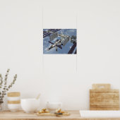 Von Computer generierte Ansicht 8 Poster (Küche)