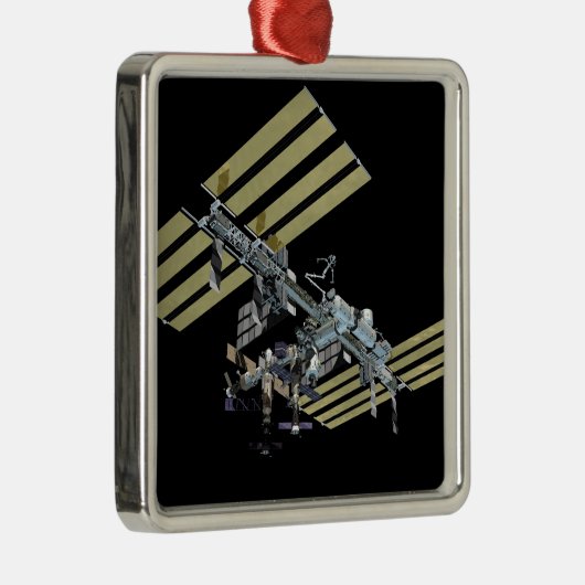 Von Computer generierte Ansicht 8 Silbernes Ornament (Rechts)