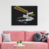 Von Computer generierte Ansicht Leinwanddruck (Insitu (Wohnzimmer))