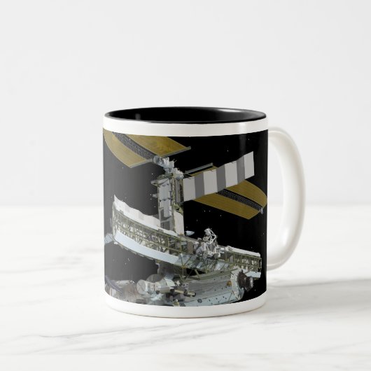 Von Computer generierte Ansicht Zweifarbige Tasse (VorderseiteRechts)