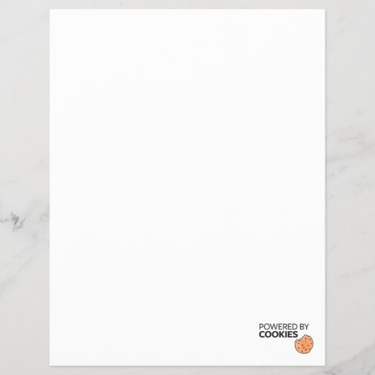 Von Cookies angetrieben Flyer (Vorne)