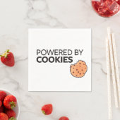 Von Cookies angetrieben Serviette (Beispiel)