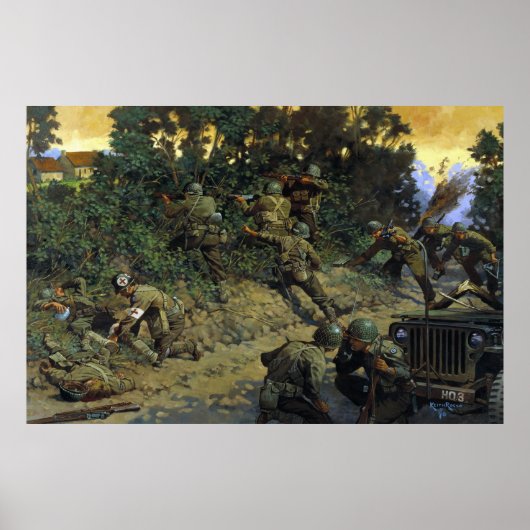 Von Cornrow nach Hedgerow von Keith Rocco Print Poster (Vorne)