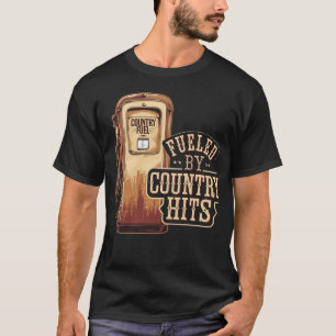 Von Country Hits angeregt - Country Music Gifts T-Shirt