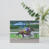 Von Curlin & Harve De Grace Postkarte (Stehend Vorderseite)