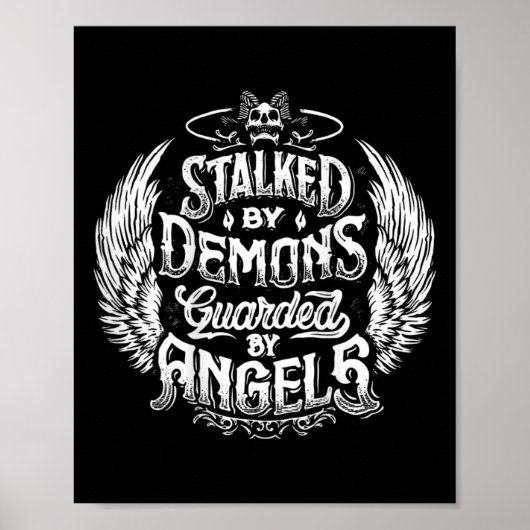 Von Dämonen bewacht (auf der Rückseite) Poster (Vorne)
