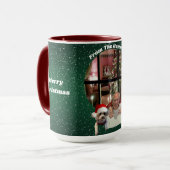 Von den Bennetts frohe Weihnachts-Tasse Tasse (Vorderseite Links)