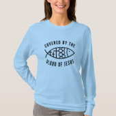 Von den blutunisex-T - Shirt-Lichtfarben bedeckt T-Shirt (Vorderseite)