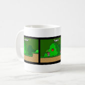 Von den Dummheiten sterben Kaffeetasse (Vorderseite Links)