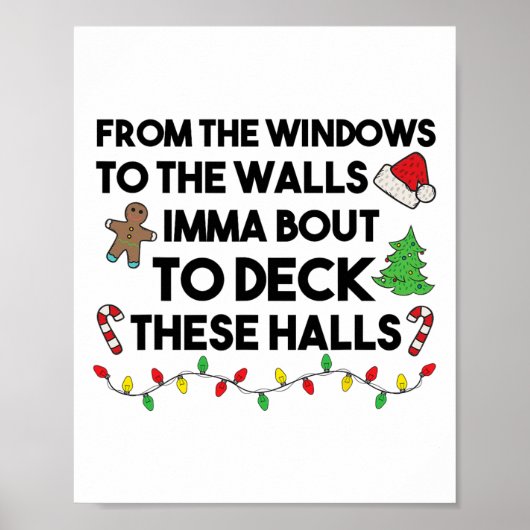 Von den Fenstern bis zu den Wänden: Poster (Vorne)