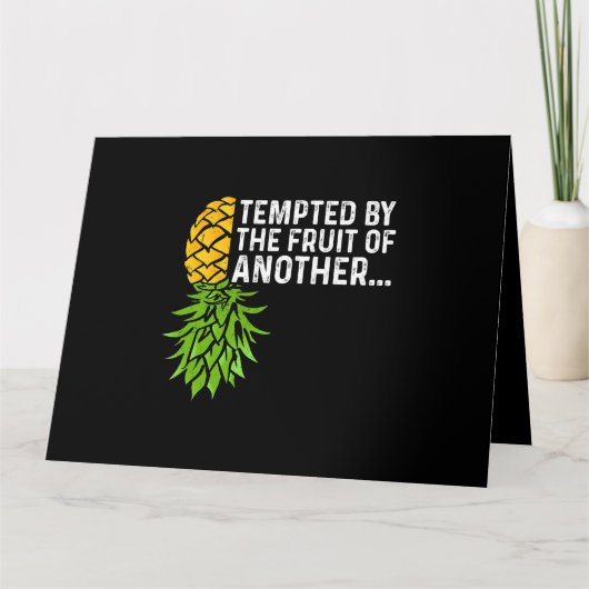 Von den Früchten eines anderen schwangeren Lebenss Karte (Vorderseite)